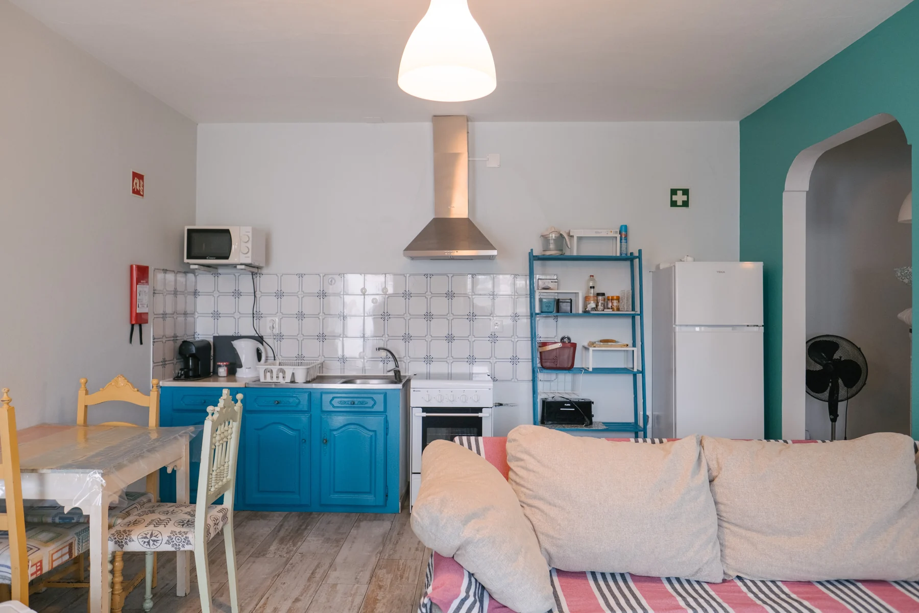 Sala e kitchenette