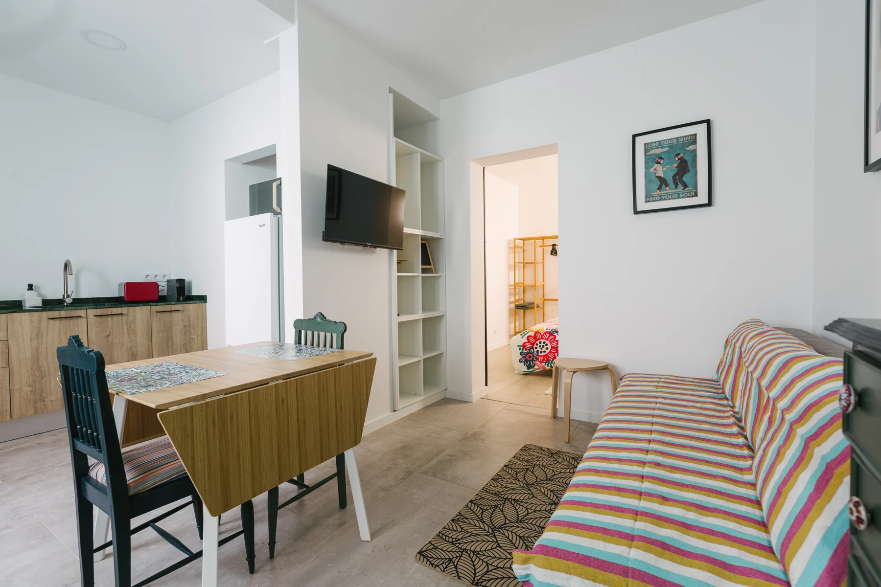 Sala e cozinha