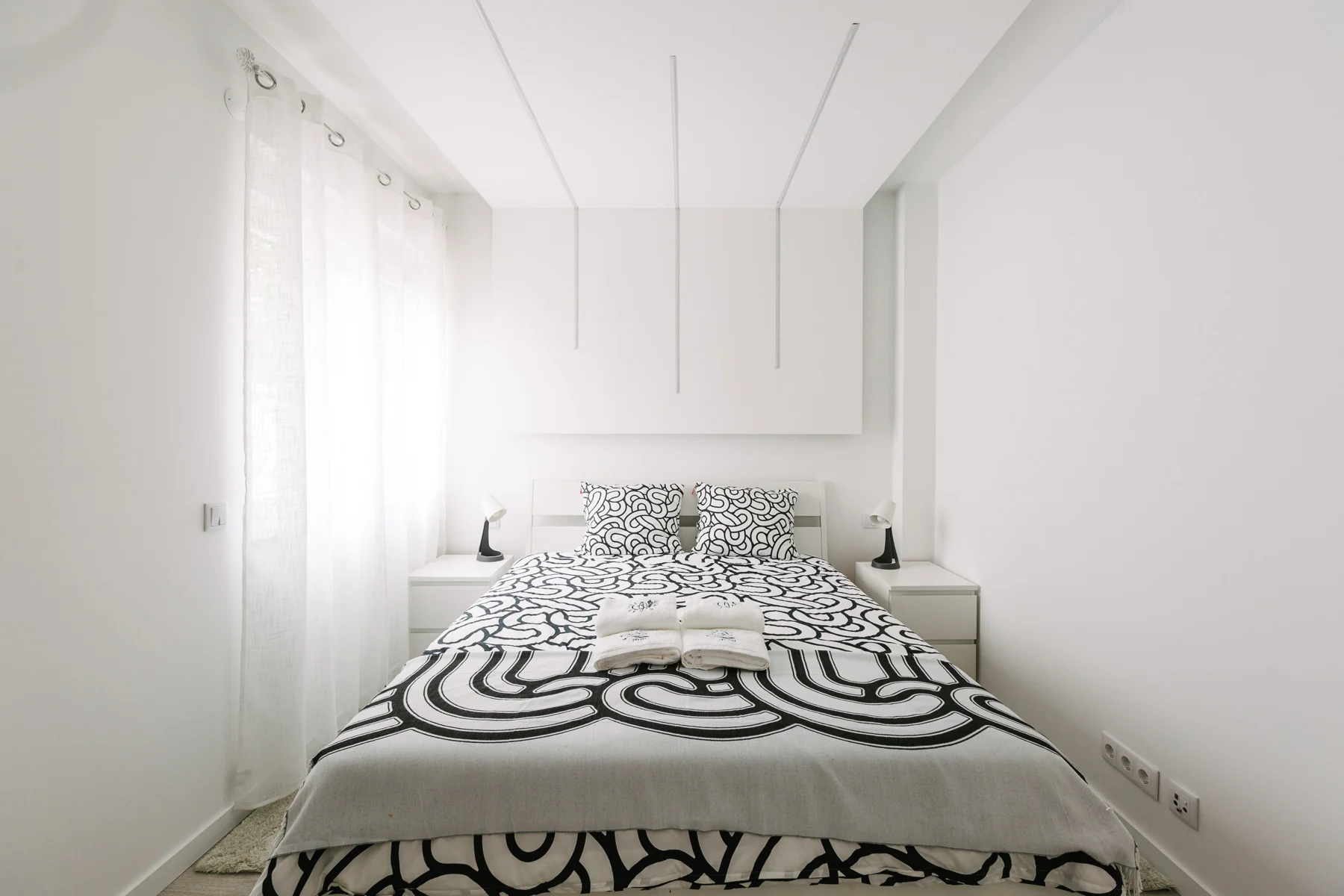Suite com cama de casal
